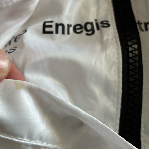 Polaroid Super Color Hoodie Windbreaker Full Zip Jacket Womens Small *NOTE - Picture 8 of 10